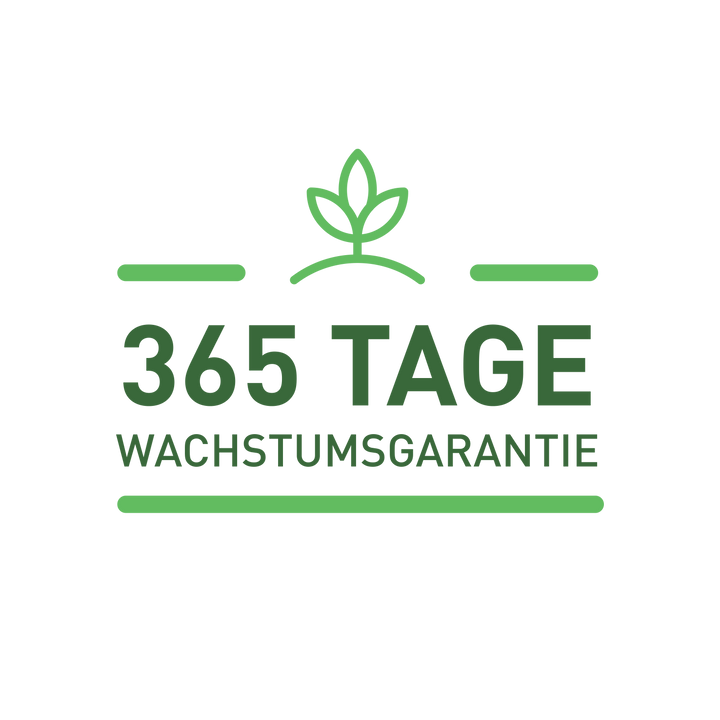 365 Tage Wachstums-Garantie für deine Pflanzen
