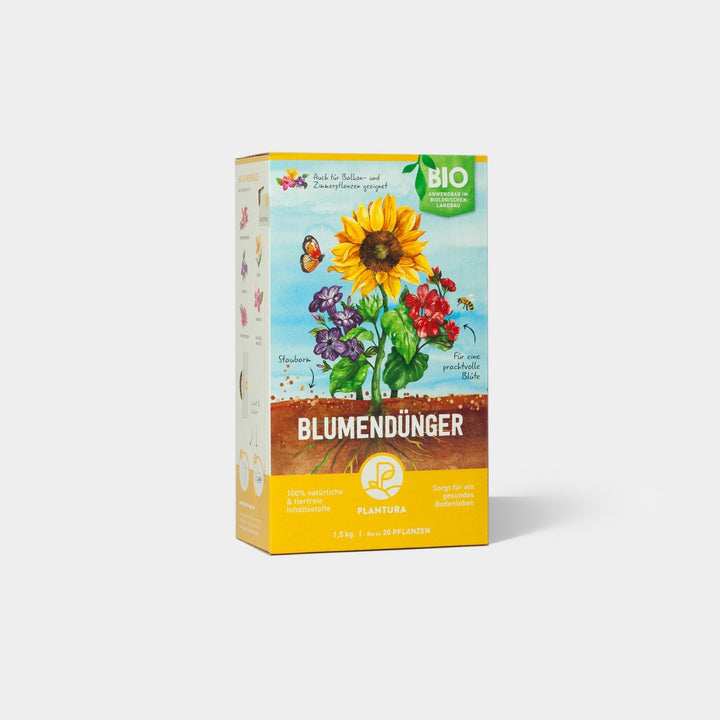 Biologischer Blumendünger von Plantura