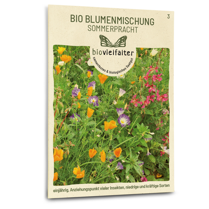 Bio-Blumenmischung 'Sommerpracht' Samen