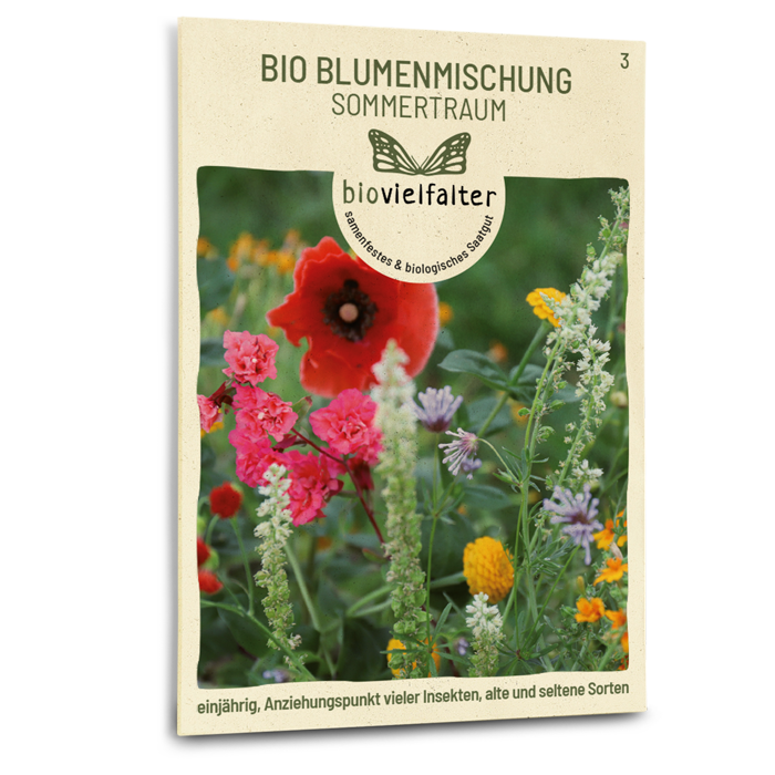 Bio-Blumenmischung 'Sommertraum' Samen