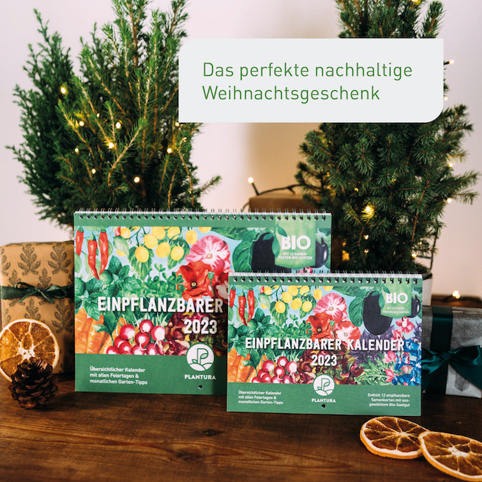 Gartenkalender als nachhaltige Geschenkidee