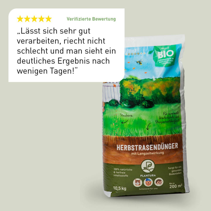 Bio-Herbstrasendünger 10,5 kg (Sack)