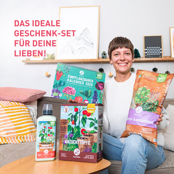 Plantura Kalender-Set als tolle Geschenkidee