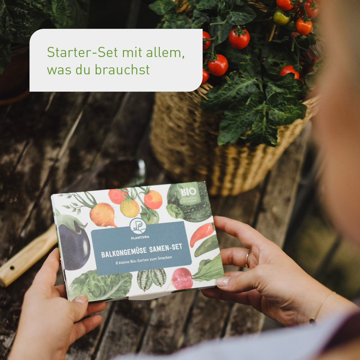 Starter-Set für einen Nutzbalkon