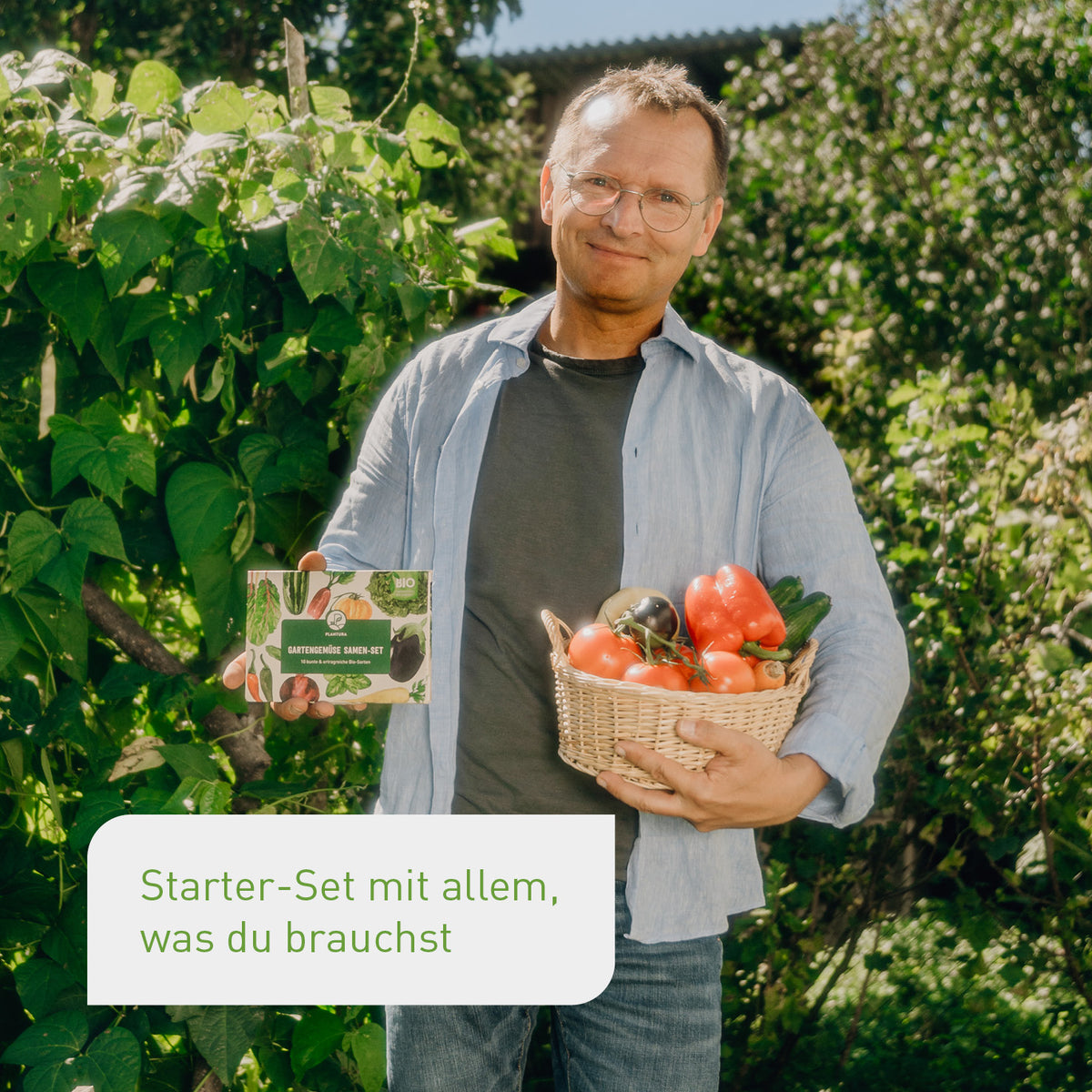 Starter-Set für einen Nutzgarten