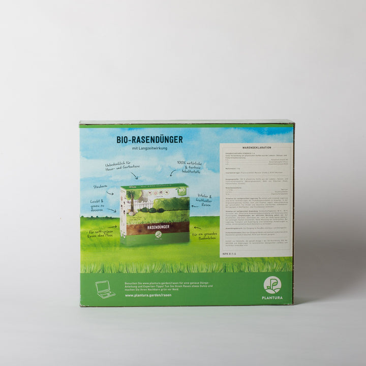 Bio-Rasendünger & Bio-Herbstrasendünger-Set / Boxen / je 3 kg