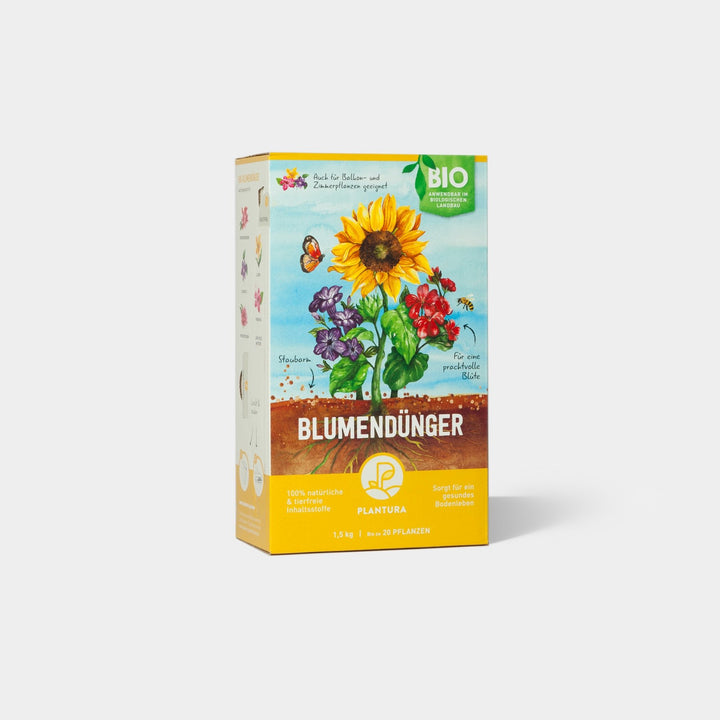 Biologischer Blumendünger von Plantura