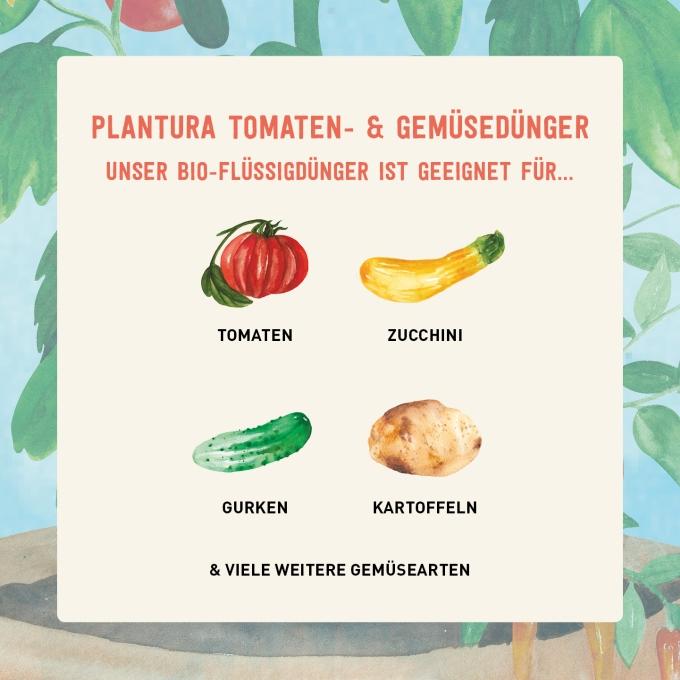 Flüssigdünger für Gemüse von Plantura