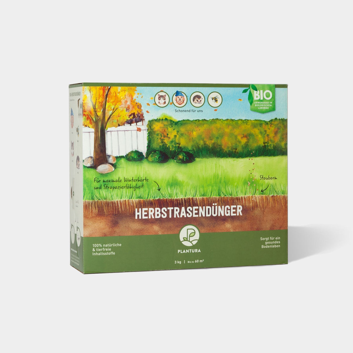 Bio-Herbstrasendünger von Plantura