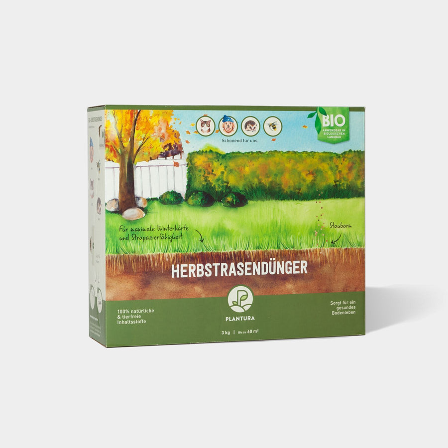 Bio-Herbstrasendünger von Plantura