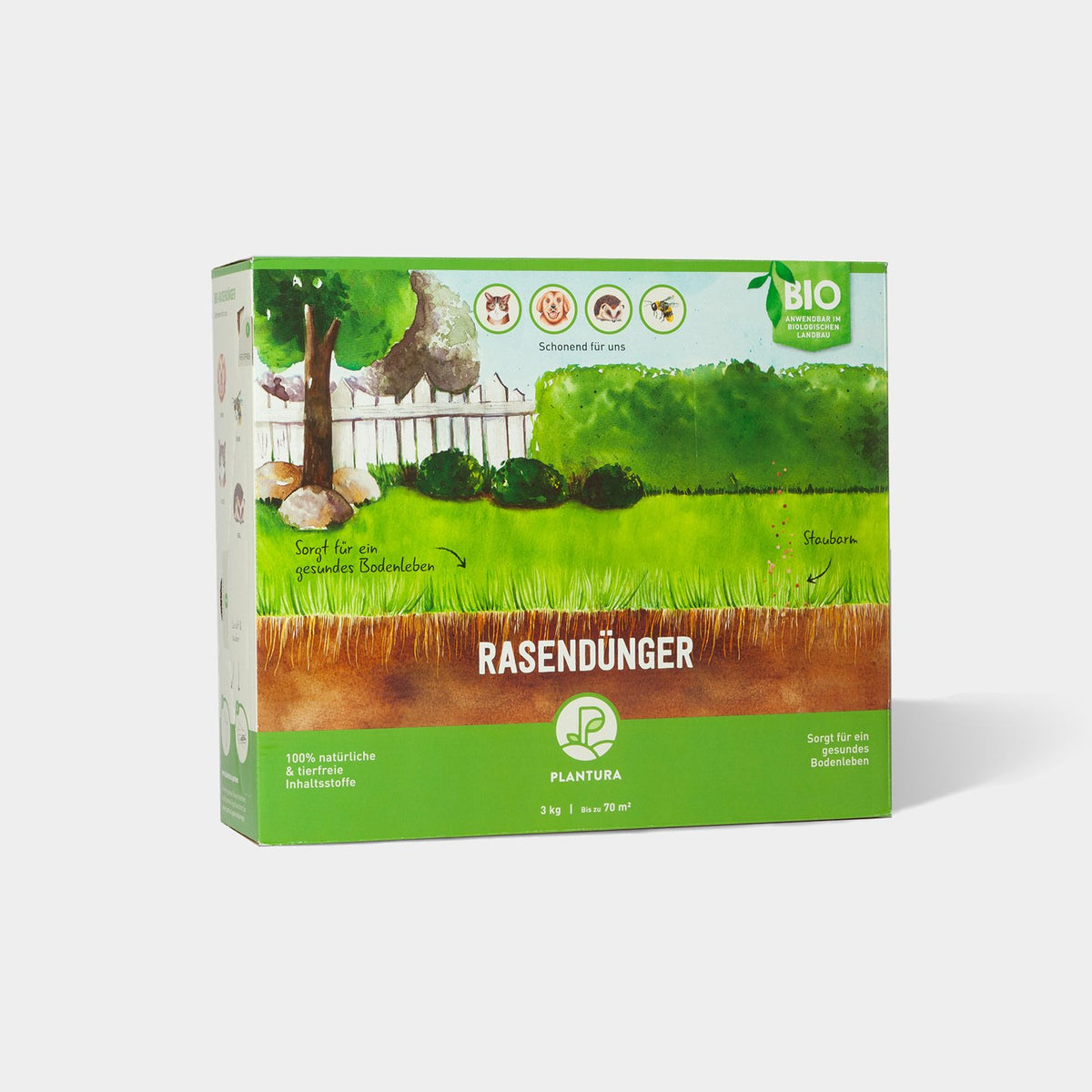 Bio-Rasendünger 3kg von Plantura
