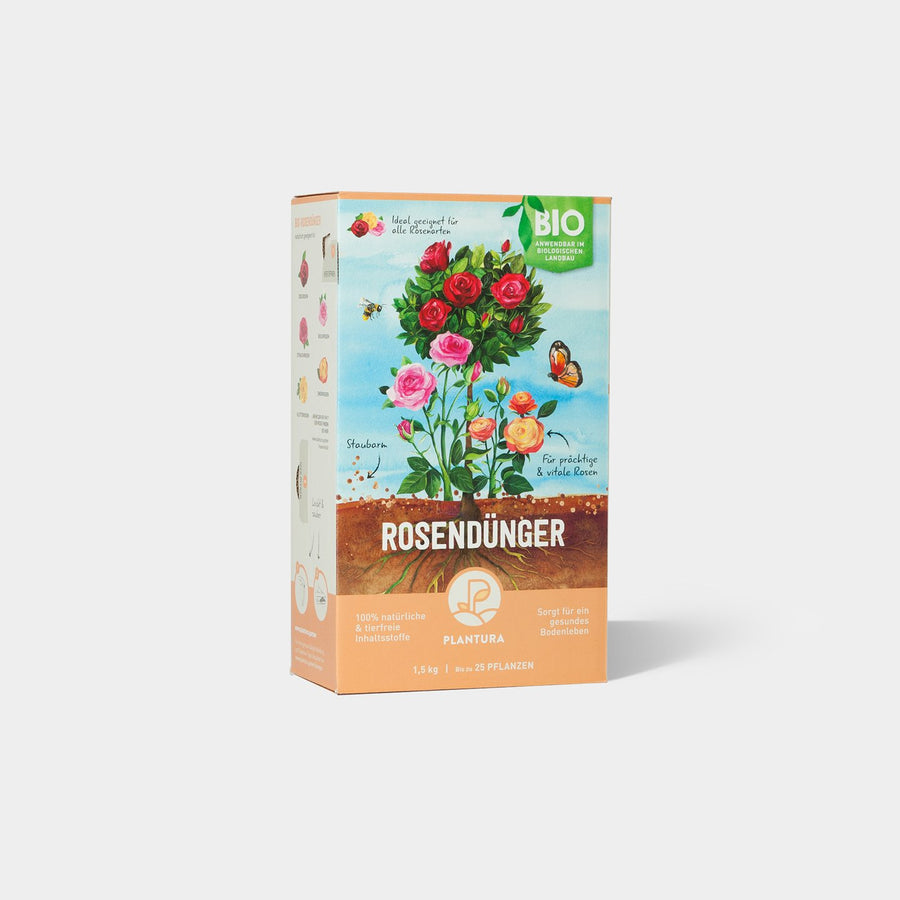 Biologischer Rosendünger von Plantura