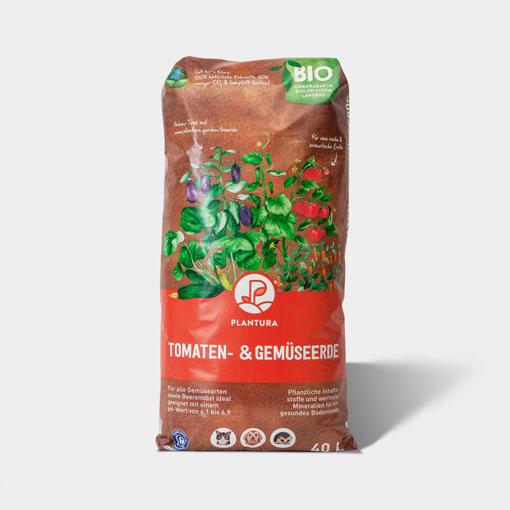 Bio-Gemüseerde von Plantura
