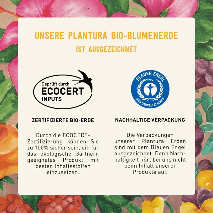 Plantura Blumenerde Bio-zertifiziert