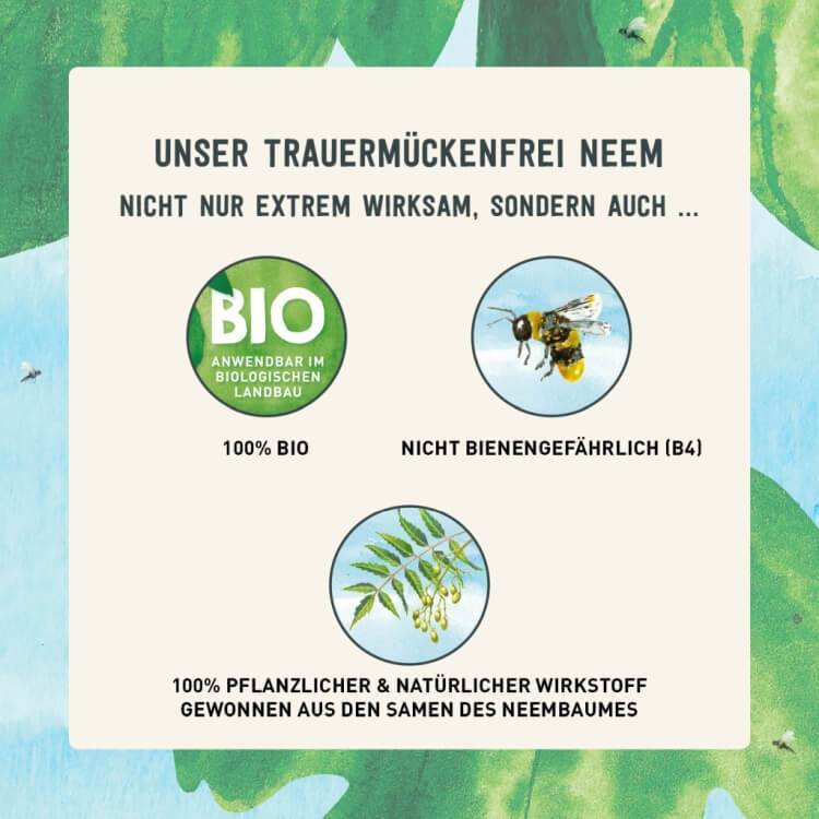 Natürliches Mittel gegen Trauermücken von Plantura