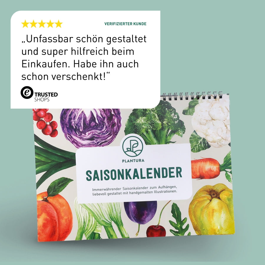 Kundenbewertung des Saisonkalenders