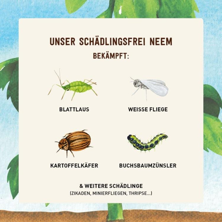 Schädlingsfrei Neem gegen Blattläuse