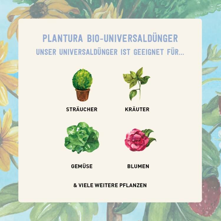 Bio-Universaldünger für alle Pflanzen
