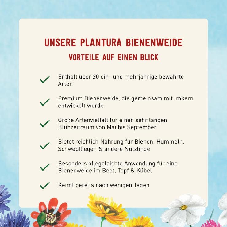 Vorteile Bienenweide von Plantura