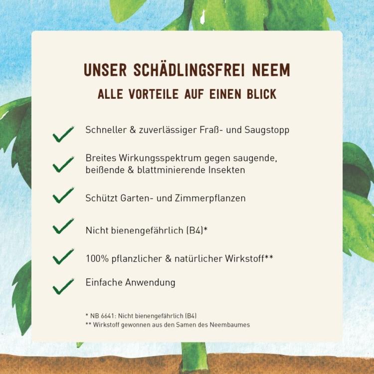 Vorteile Natürliches Mittel von Plantura gegen Blattläuse